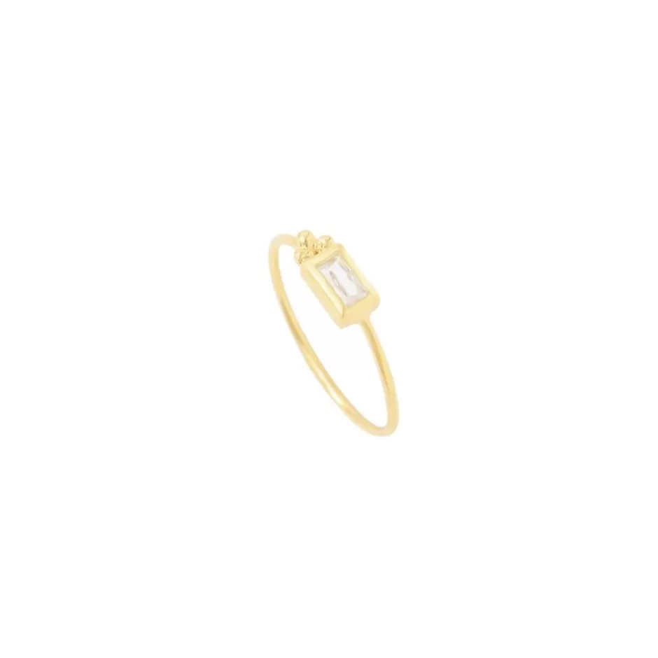 Louise Hendricks Bagues<Bague-Driss White Baguette