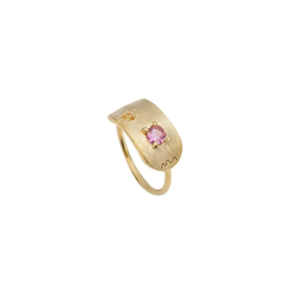 Louise Hendricks Bagues<Bague-Tania Citrine Tourmaline