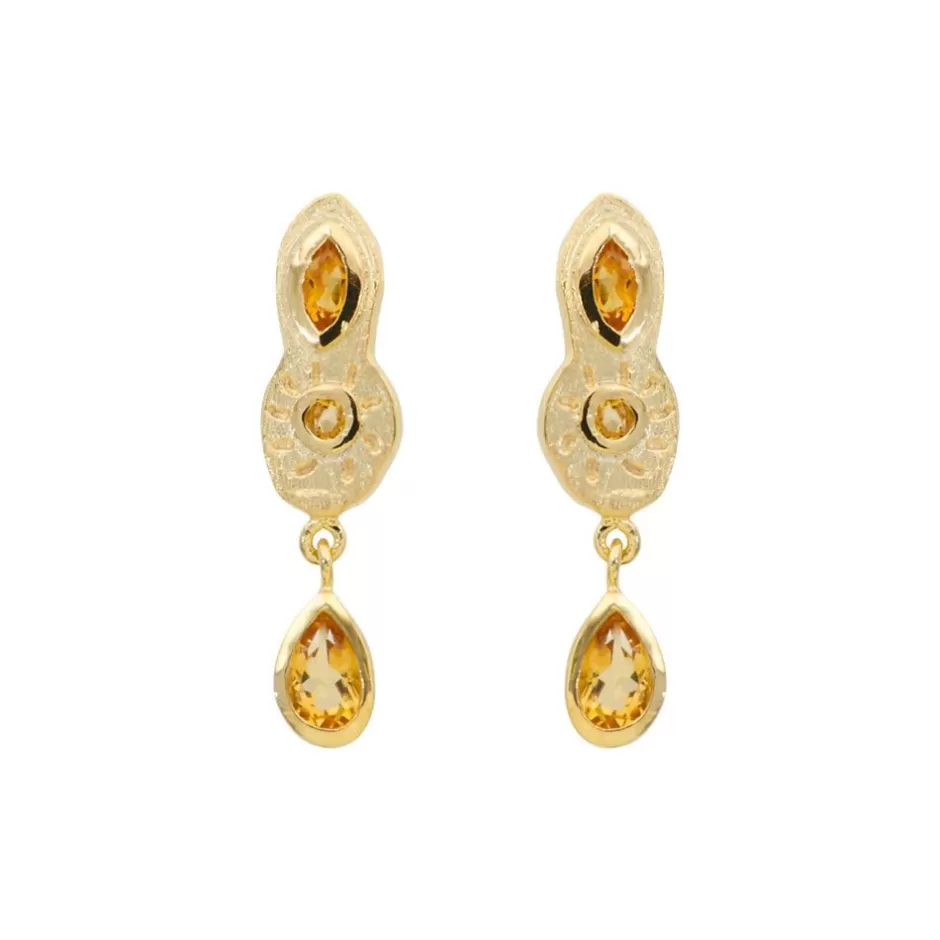 Louise Hendricks Boucles Oreilles<Boucles D'Oreilles-Yael Citrine