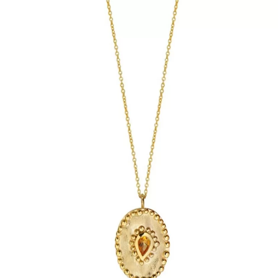 Louise Hendricks Colliers<Collier-Verine Citrine